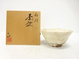 谷川仁造　粉引　茶碗